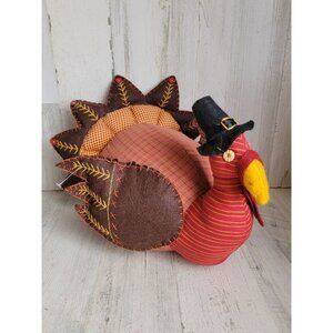 Plush pilgrim Turkey Thanksgiving unique home figure decorative‎